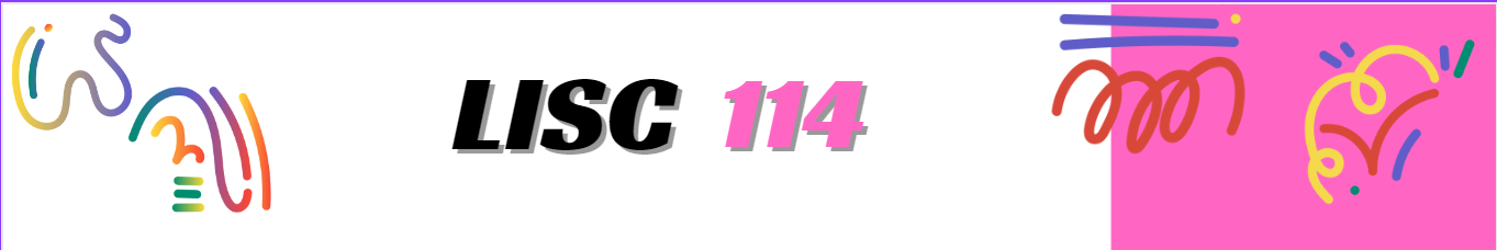LISC 114 -SAD for Libraries
