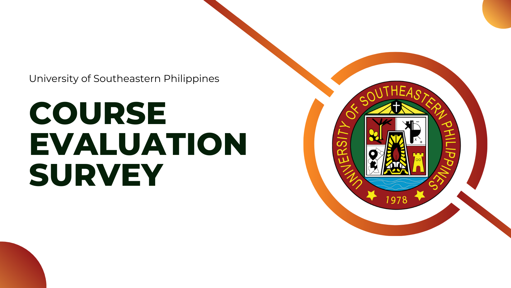SY 2023-2024 1ST SEM - Course Evaluation 