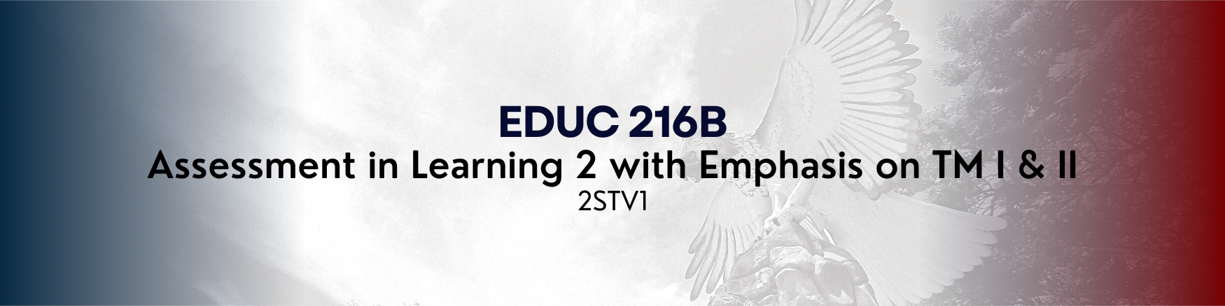 EDUC 216B - ASSESSMENT IN LEARNING 2 2STV1  (2ND 2023-2024)