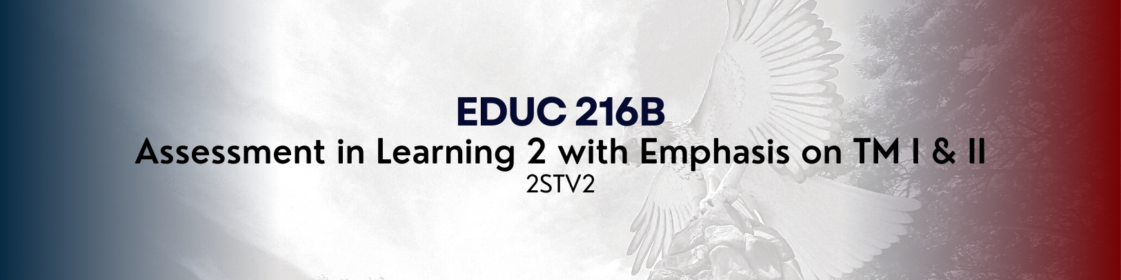 EDUC 216B -  ASSESSMENT INLEARNING 2_2STV2 (2ND 2023-2024)