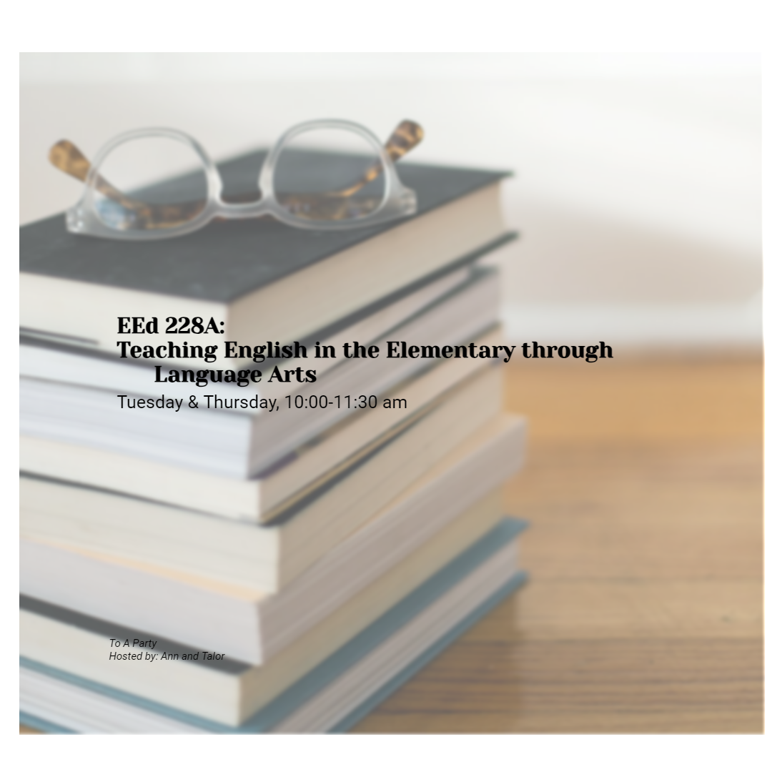 2nd_2023-2024_EEd228A_Teaching English in the Elementary_3D2
