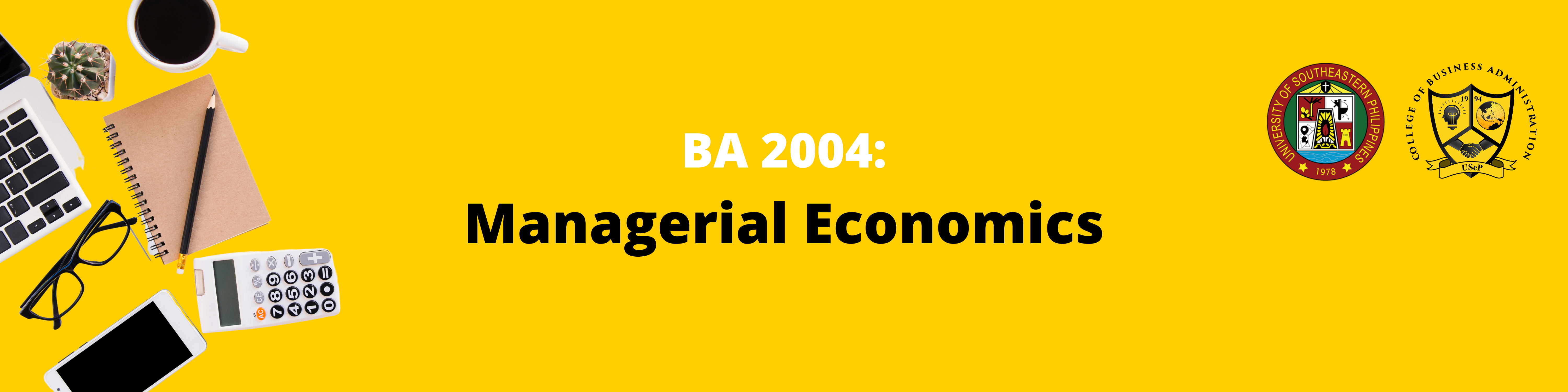 BA 2004 Managerial Economics